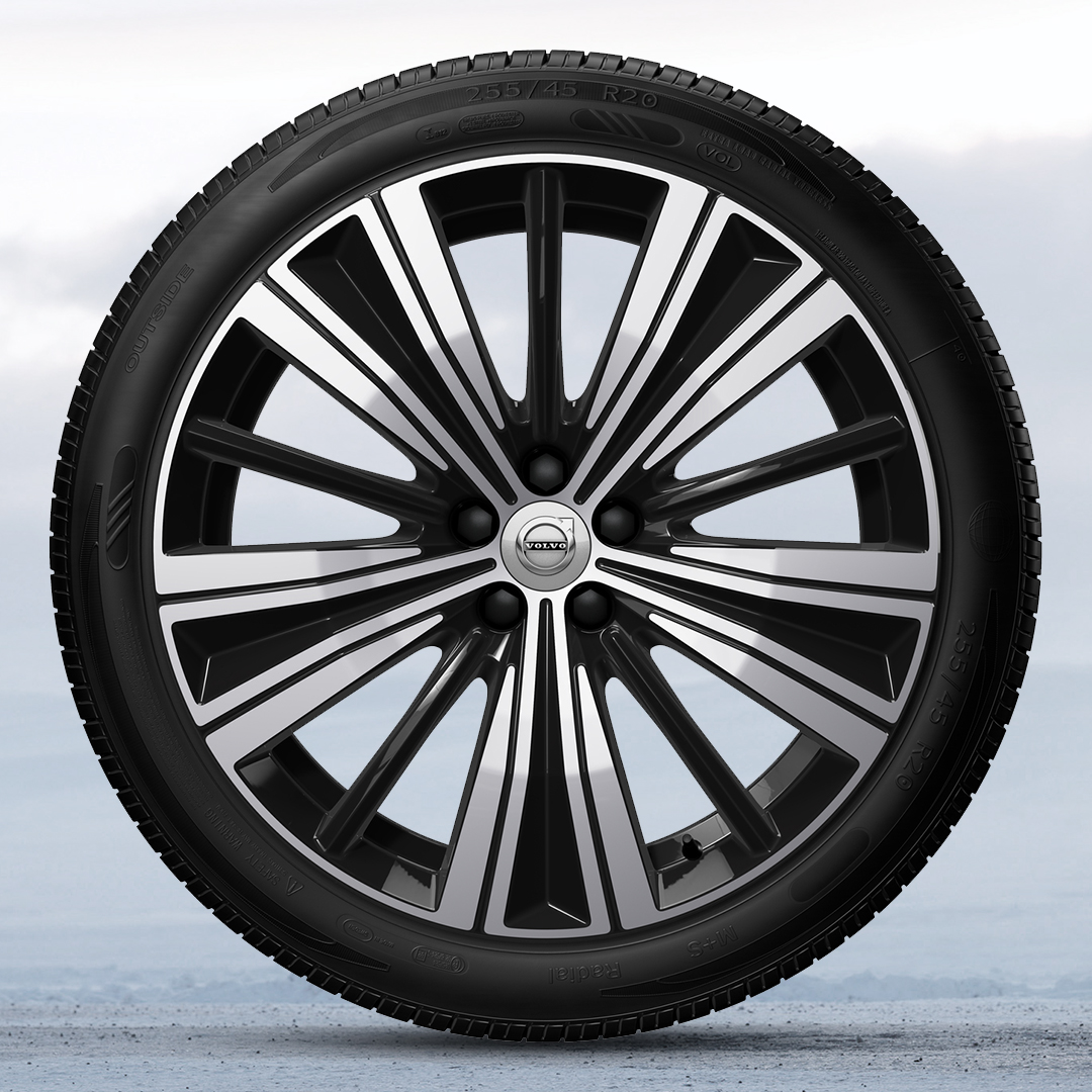 20”-5-Multi-Spoke-Black-Diamond-Cut-Alloy-Wheel-1186